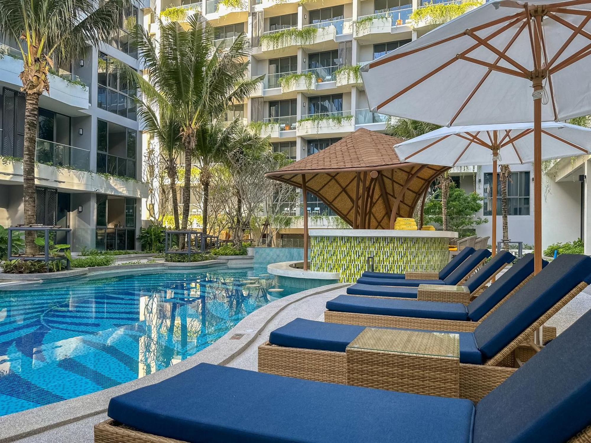 La Green Hotel And Residence バンタオビーチ エクステリア 写真