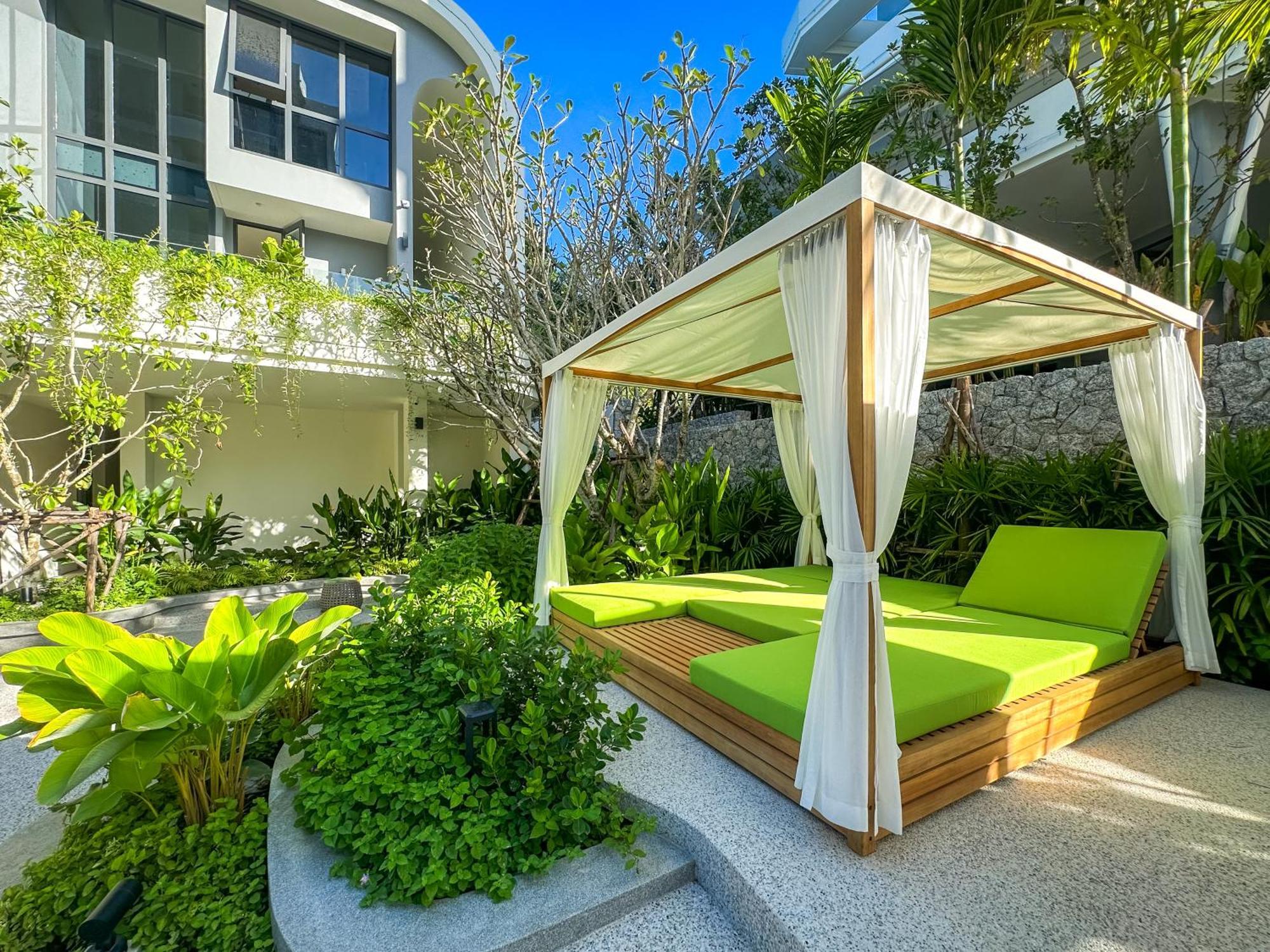 La Green Hotel And Residence バンタオビーチ エクステリア 写真