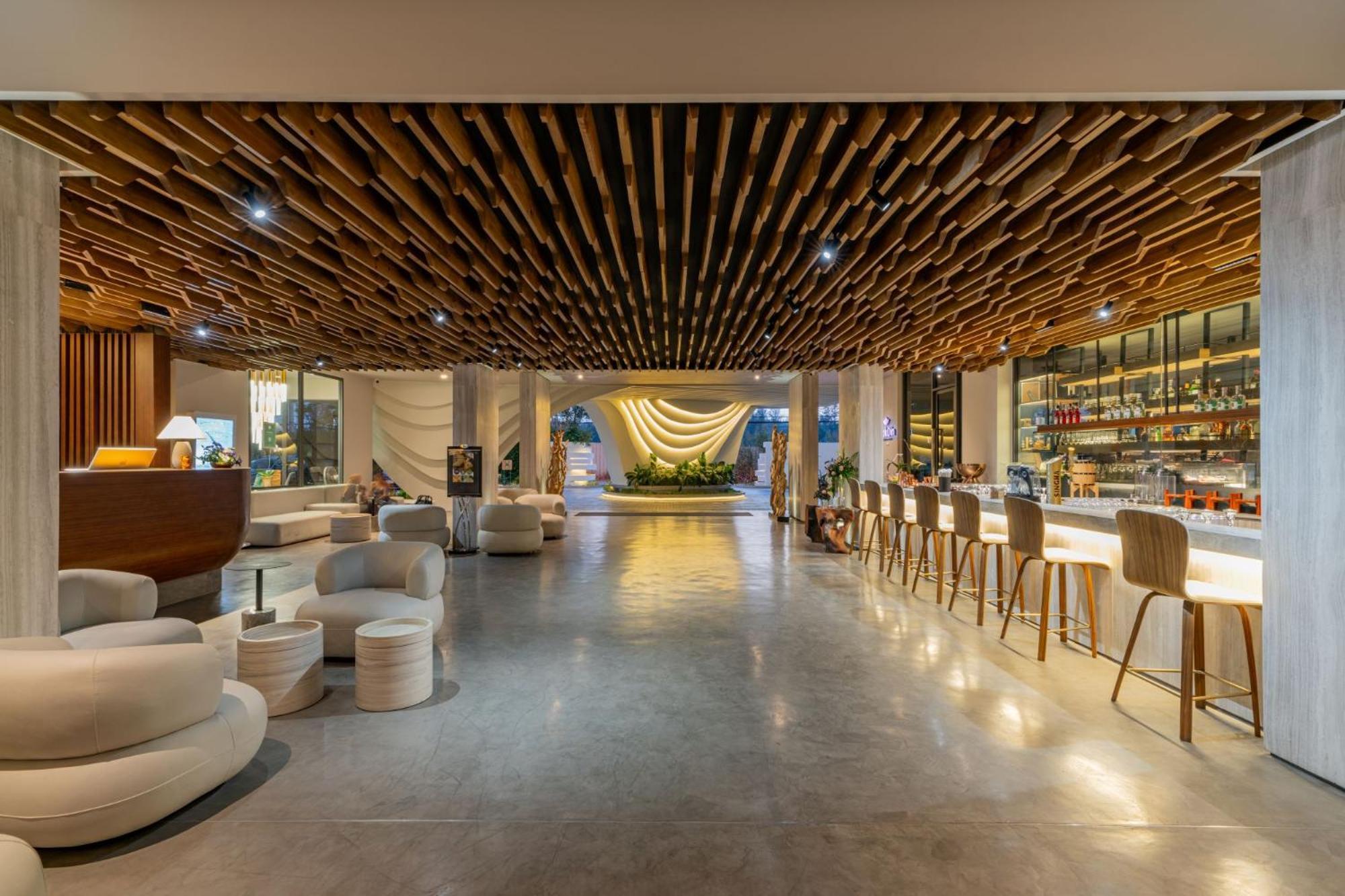 La Green Hotel And Residence バンタオビーチ エクステリア 写真