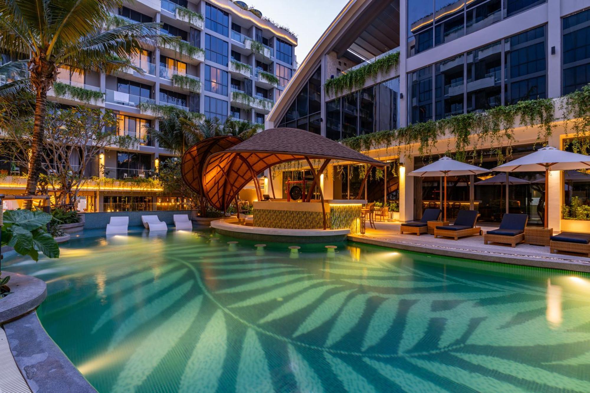 La Green Hotel And Residence バンタオビーチ エクステリア 写真