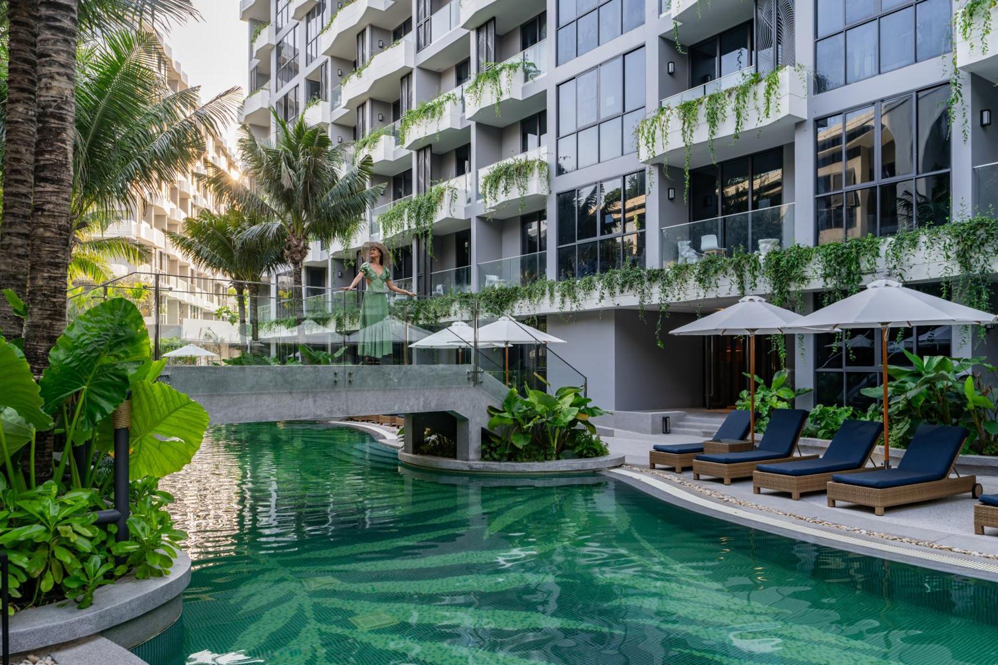 La Green Hotel And Residence バンタオビーチ エクステリア 写真