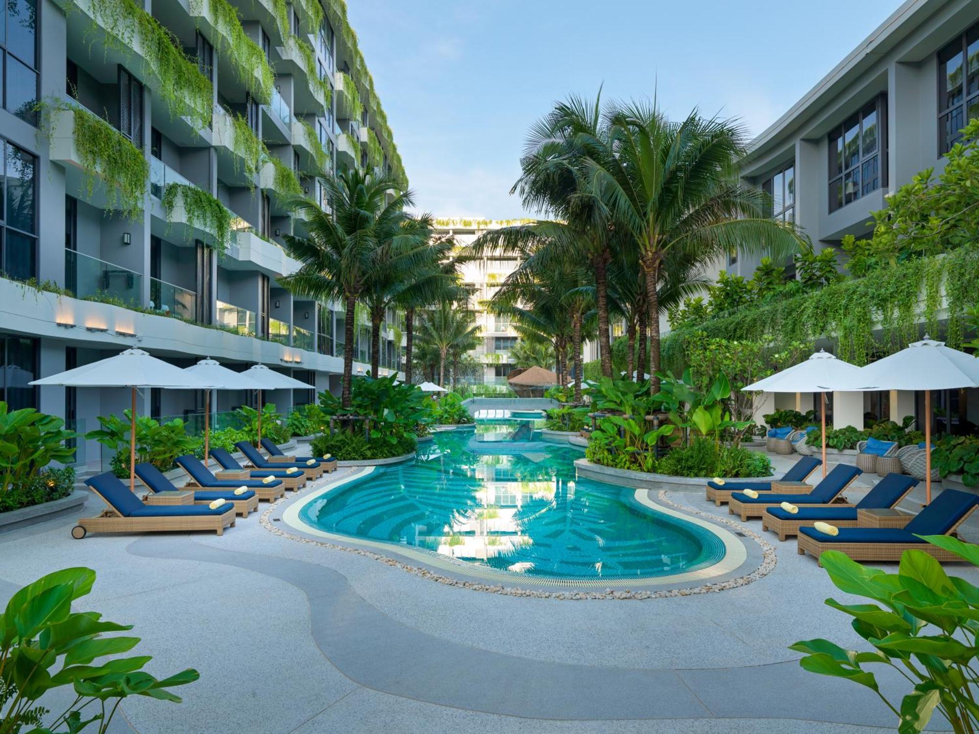 La Green Hotel And Residence バンタオビーチ エクステリア 写真
