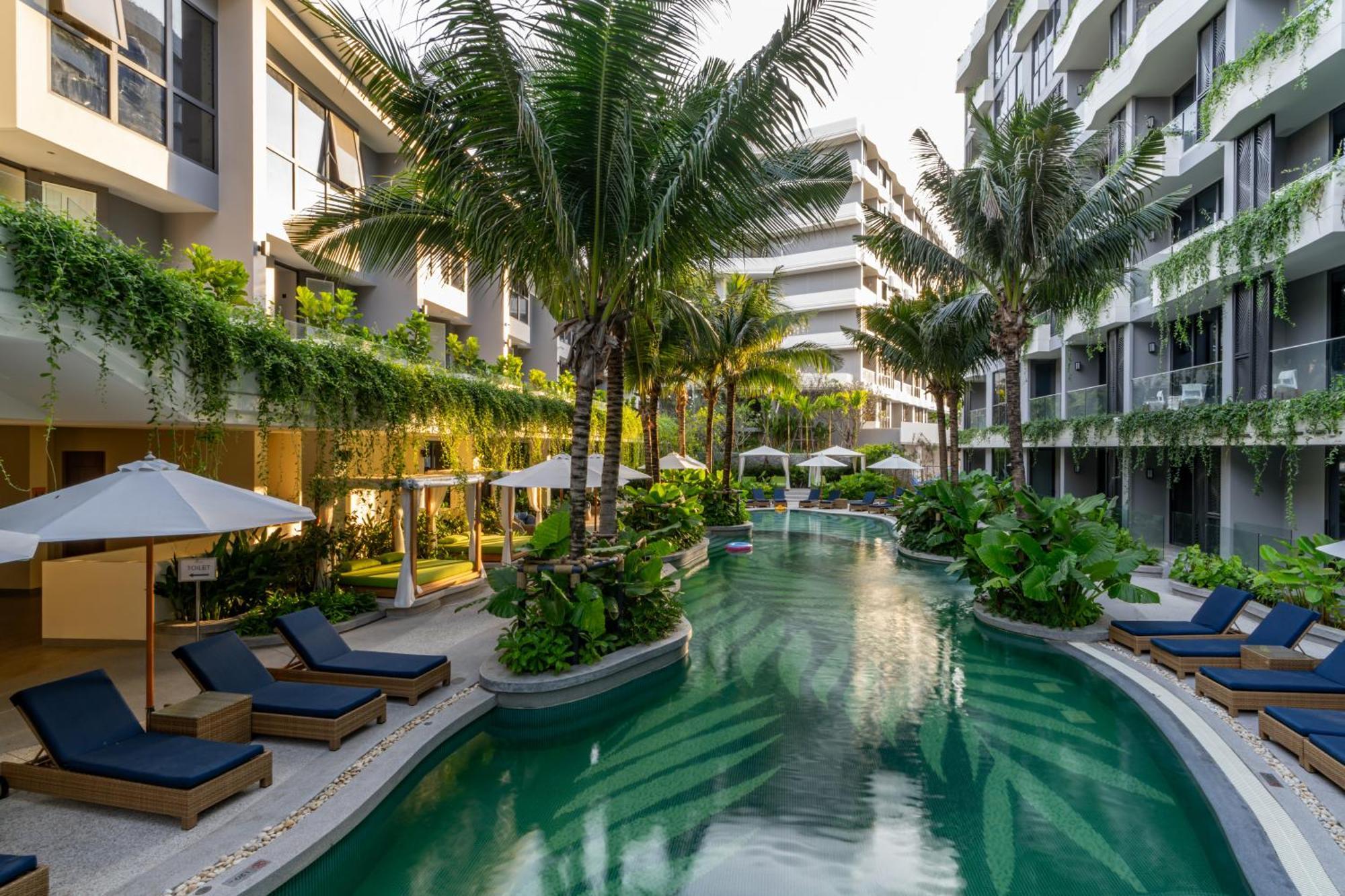 La Green Hotel And Residence バンタオビーチ エクステリア 写真