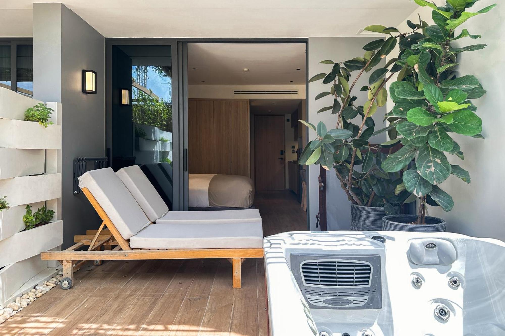 La Green Hotel And Residence バンタオビーチ エクステリア 写真