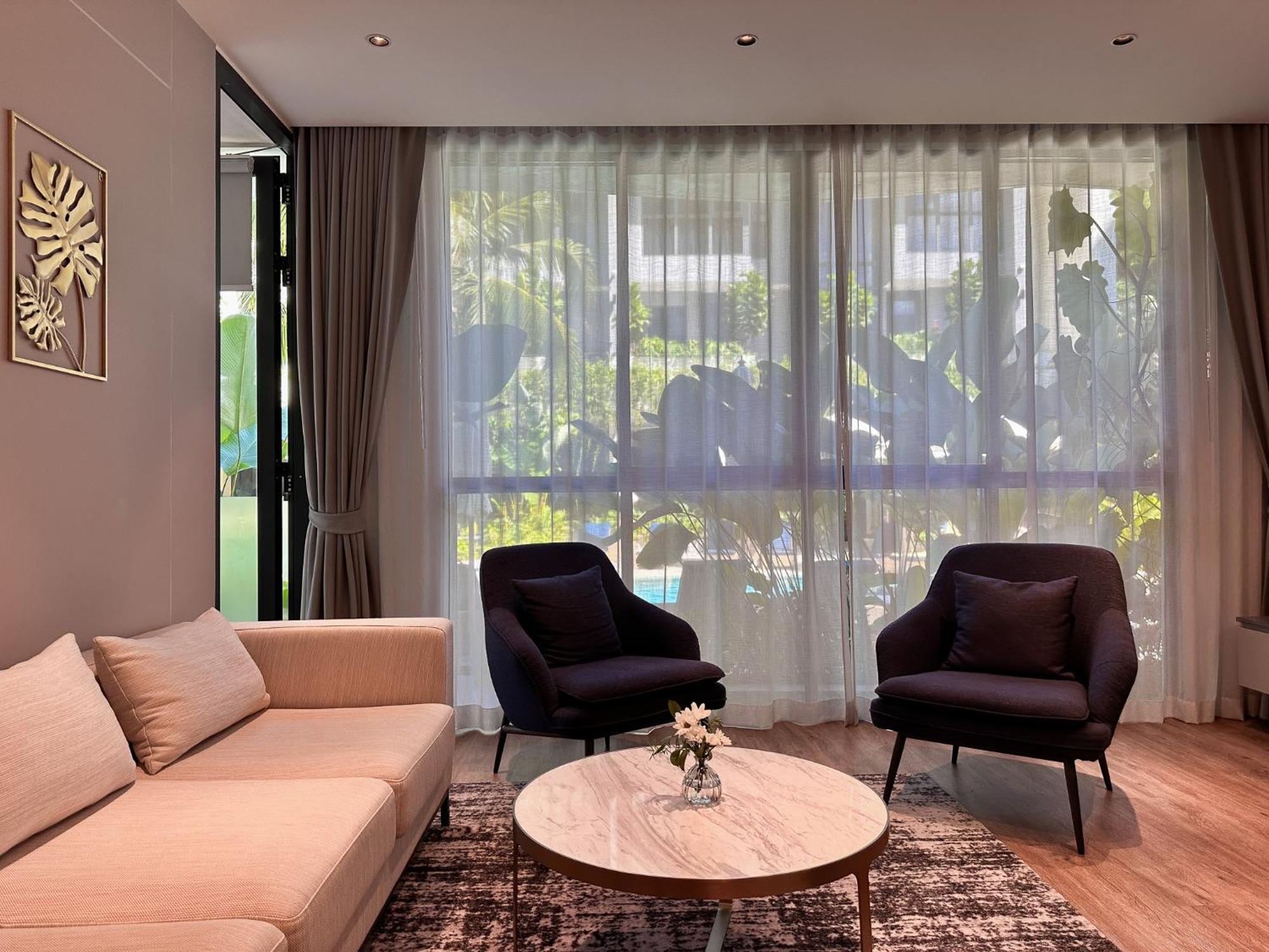 La Green Hotel And Residence バンタオビーチ エクステリア 写真